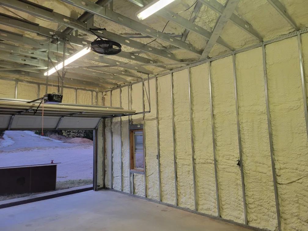 Spray Foam Pole Barn