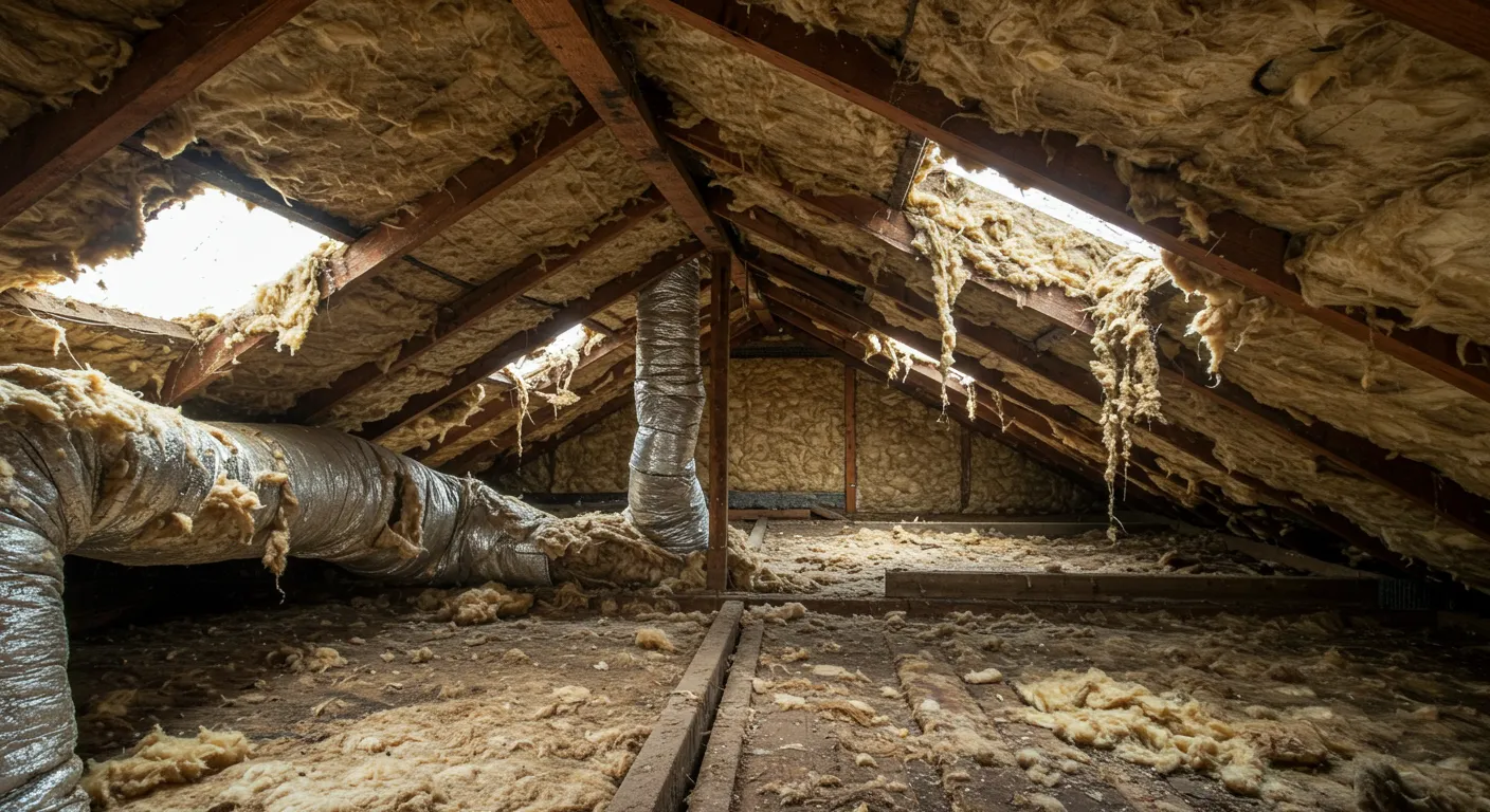 attic insulation removal