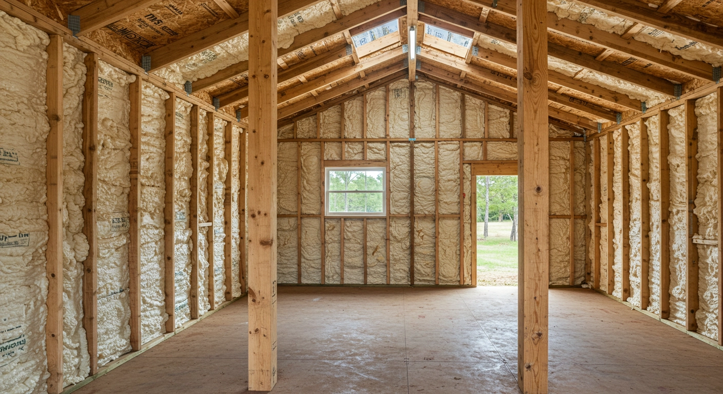 When Is It Necessary to Upgrade Old Insulation in a Pole Barn