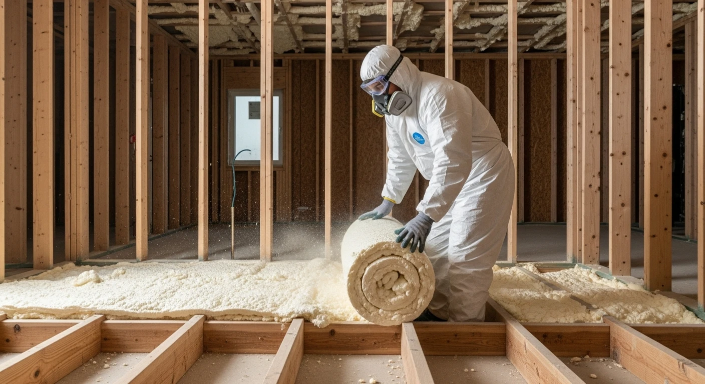 Spray foam insulation services